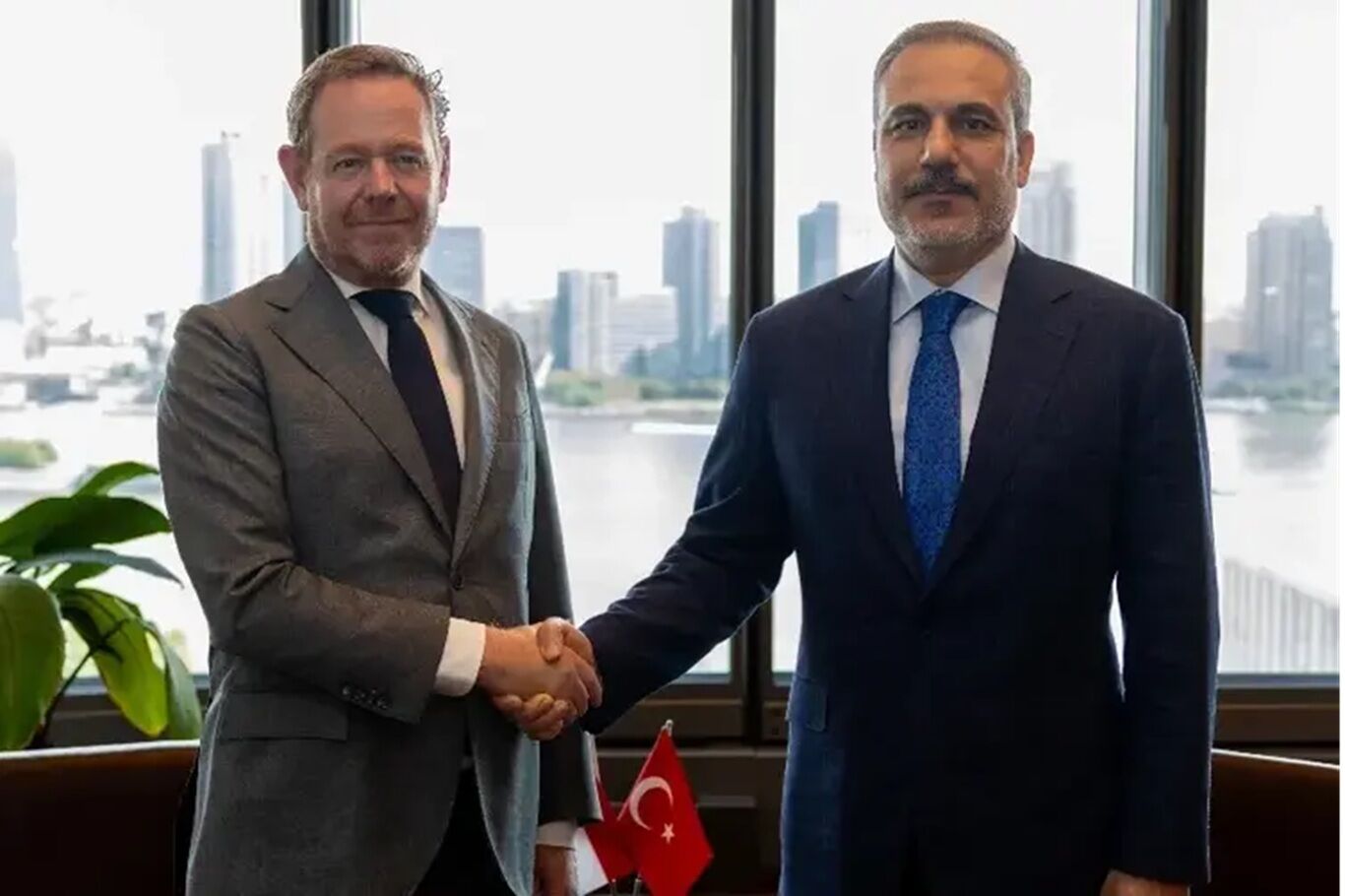 Bakan Fidan, New York'ta AB Göç Komiseri Brunner ile görüştü 
