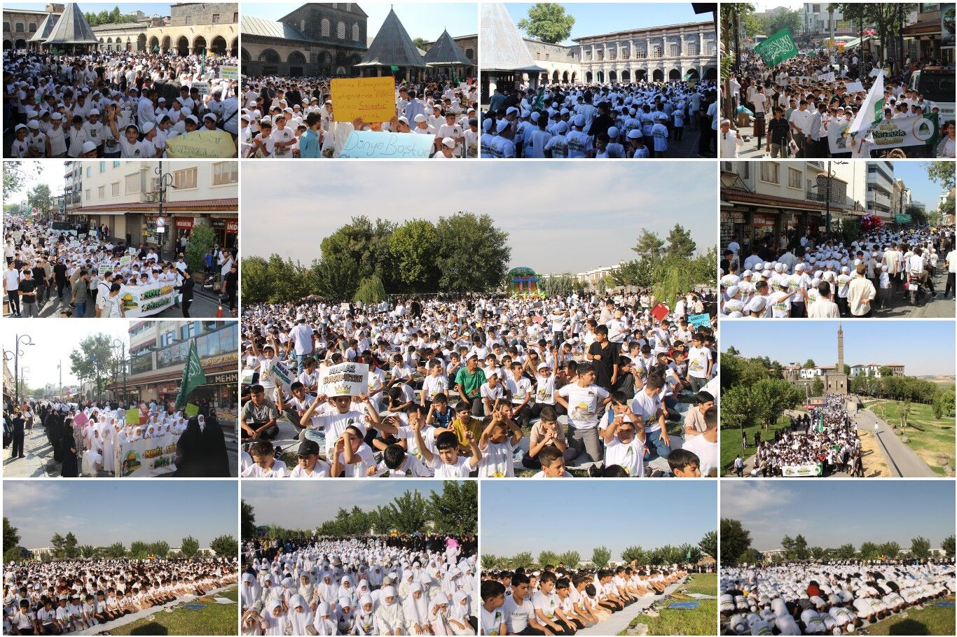 Diyarbakır'da 'Hayat Namazla Güzeldir' programına binlerce çocuk katıldı