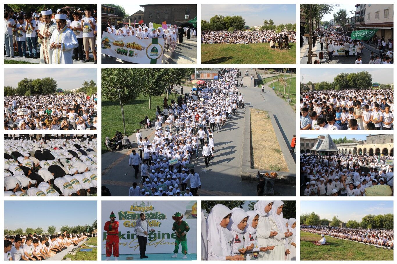 Diyarbakır'da 'Hayat Namazla Güzeldir' programından renkli kareler