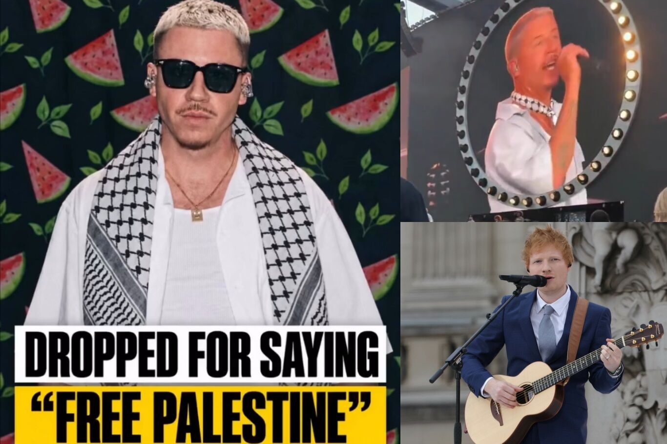 Filistin'e destek mesajı nedeniyle turneden çıkarılan Grammy ödüllü Macklemore'a destek büyüyor
