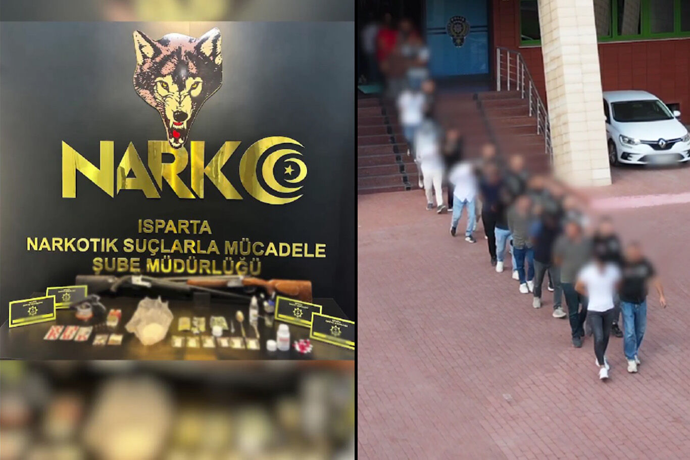 Isparta'da uyuşturucu operasyonu: 30 şüpheli hakkında adli işlem başlatıldı