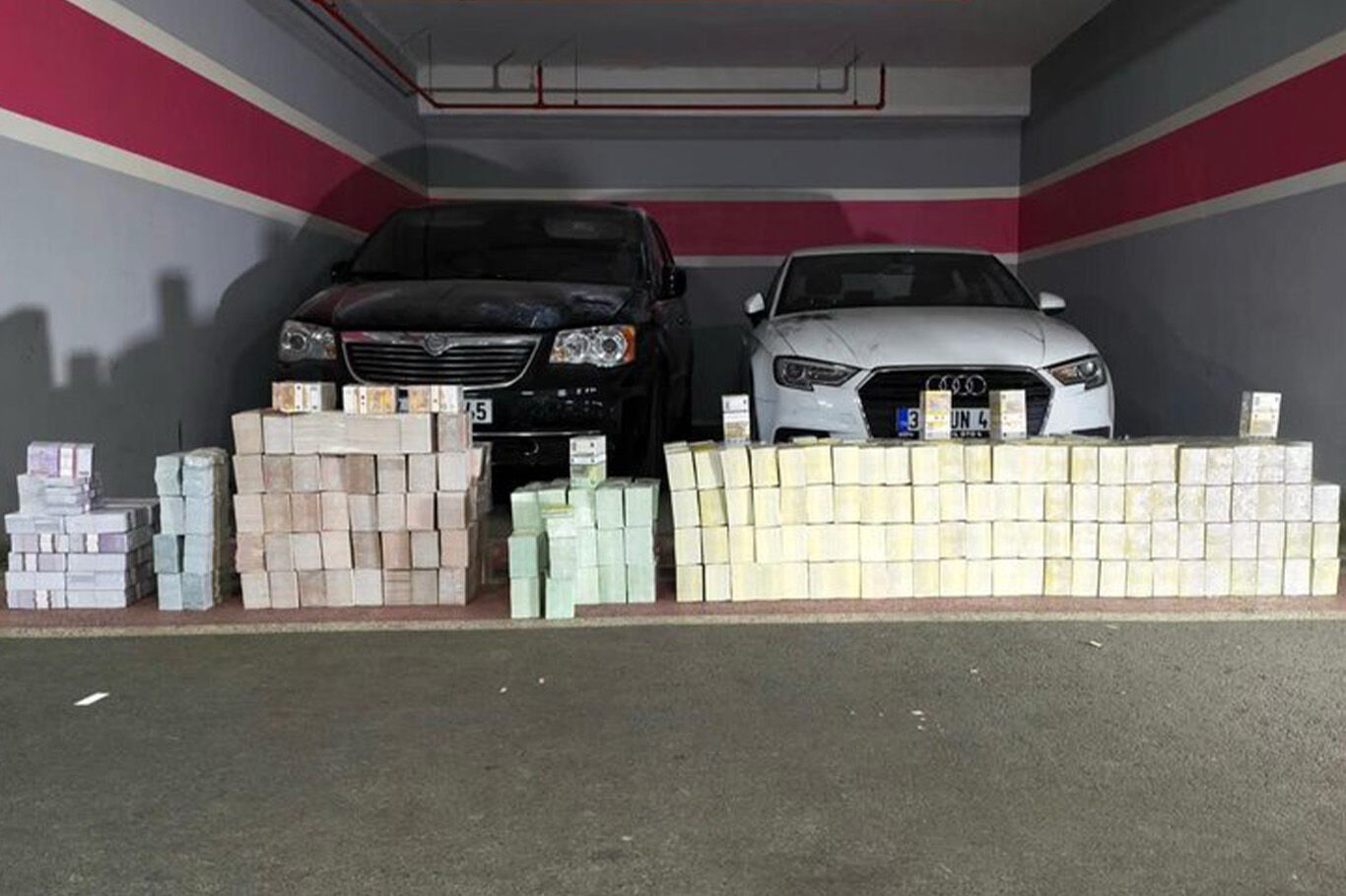 Kara Haydar'a yönelik ikinci soruşturma: Araçlardan 934 milyon liralık döviz çıktı
