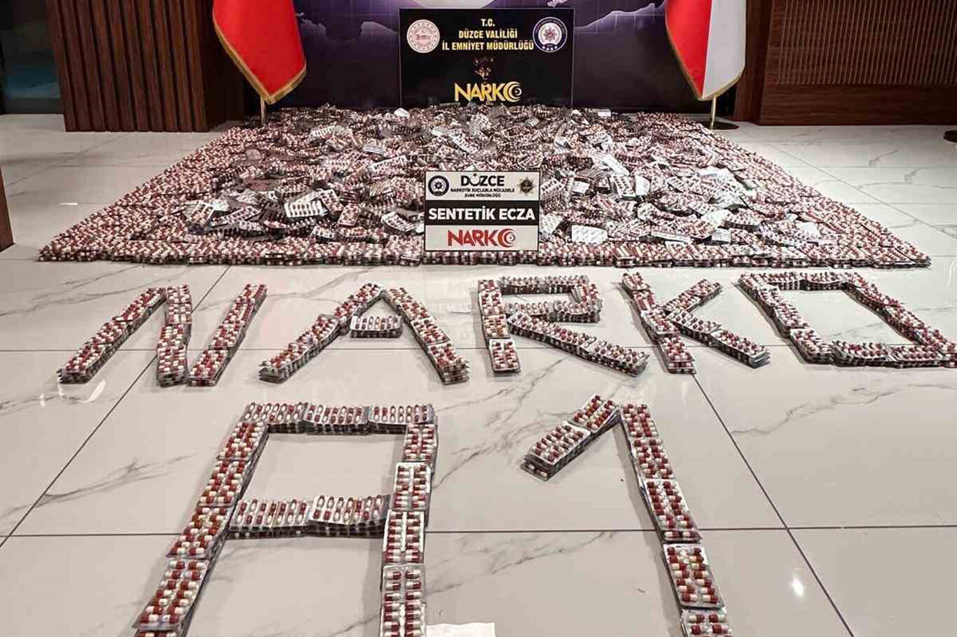 Düzce'de 88 bin 102 sentetik hap ele geçirildi: 1 tutuklama