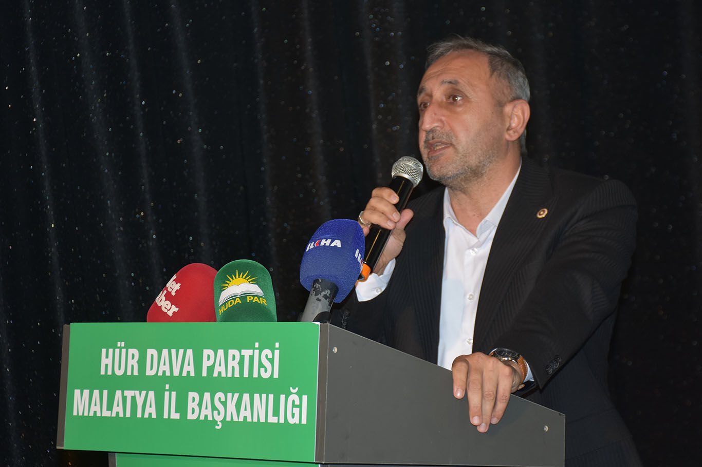 HÜDA PAR Genel Başkan Yardımcısı Demir'den Malatya Kongresinde 'kardeşlik' vurgusu