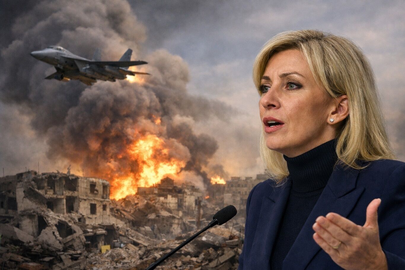 Zaharova'dan Batı'ya 'militarizasyon' eleştirisi 